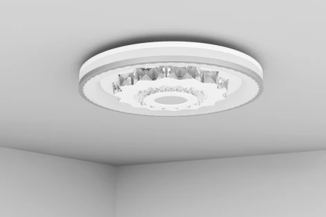 Потолочная люстра светодиодная с ДУ Ritter Crystal 3D 52368 0