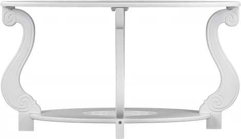 Стол журнальный Овация (М) ЛАЙТ белый от фабрики Mebelik