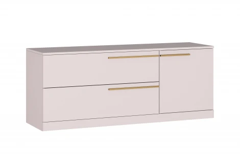 Тумба ТВ -3, Сатиновое золото Ивару Николь 102011