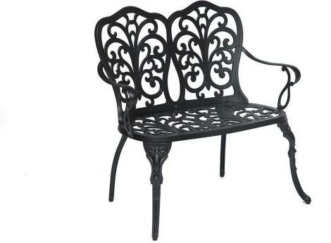 Скамья Secret De Maison Symphonie  (Металл,Алюминий /Черный)