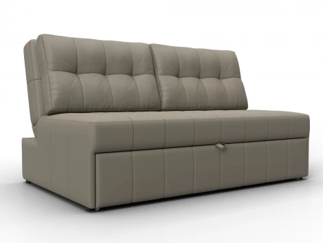 Диван прямой Лига-107 (140) (ЛДСП,Брус,Фанера,Экокожа/Бежевый) Лига Диванов 134923