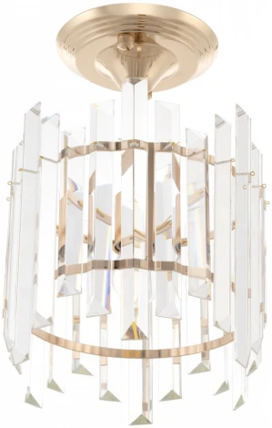 Потолочная люстра хрустальная на штанге Arte Milano Sorrento-2409 372409/1/100/200 GD (220V)
