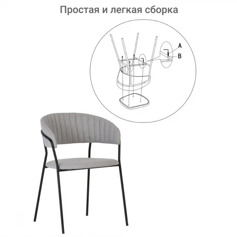 Стул Turin бирюзовый с золотыми ножками