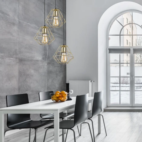 Подвесной светильник TK Lighting Diamond Gold 4111