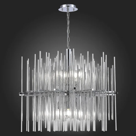 Подвесная люстра ST Luce Teramo SL1628.103.12 (220V, на цепи, круглые)