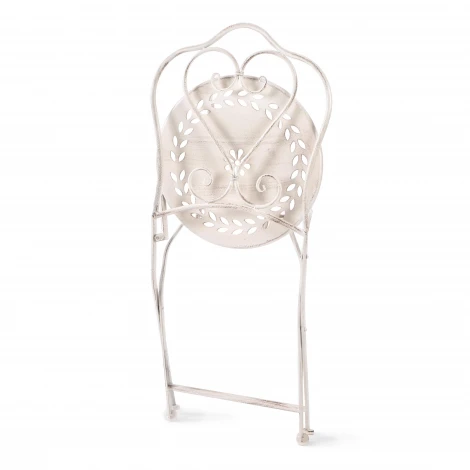 Комплект (стол + 2 стула) Secret de Maison Monique (mod. PL08-6241.6242) Античный белый (Antique White) (металл)