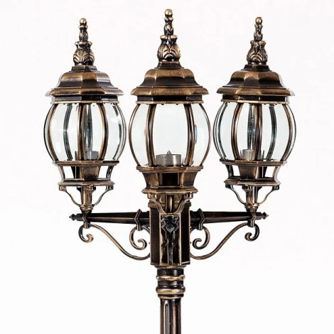 Наземный фонарь Oasis Light 83409S B Gb (220V, IP44)