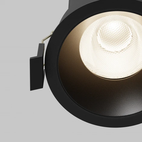 Встраиваемый светильник Maytoni Dip DL117-15W-4K-B (LED, 220V, круглые)