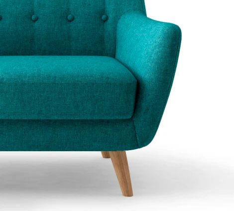 Диван Picasso двухместный горчичный