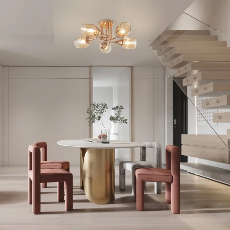 Потолочная люстра на штанге Arte Milano Napoli-6366 336366/5 FGD (220V)