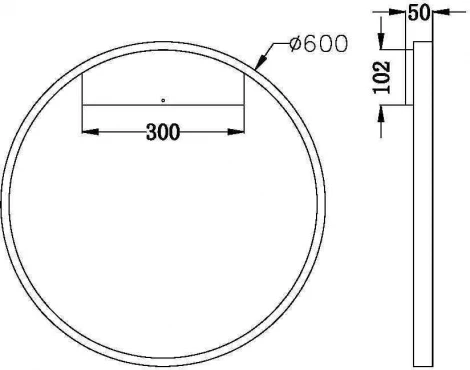 Настенный светильник Maytoni Rim MOD058WL-L35B3K (LED, 220V, кольцо)