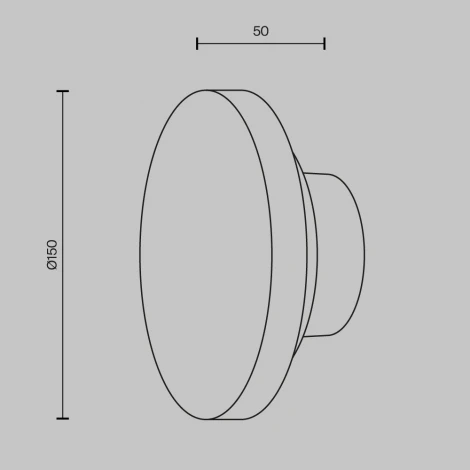 Настенный светильник Maytoni Glamping MOD437WL-L5BG3K (LED, 220V, круглые)