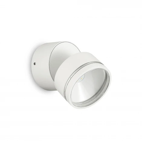 Настенный светильник уличный Ideal Lux Omega AP ROUND BIANCO 4000K
