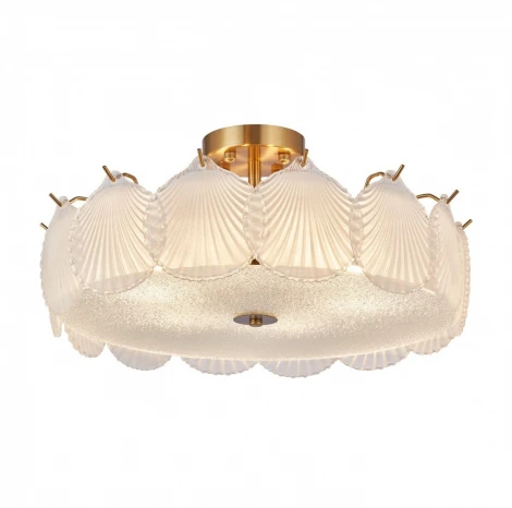 Потолочная люстра на штанге Arte Milano Rim 316009/D500 BS (220V, круглые, ракушка)