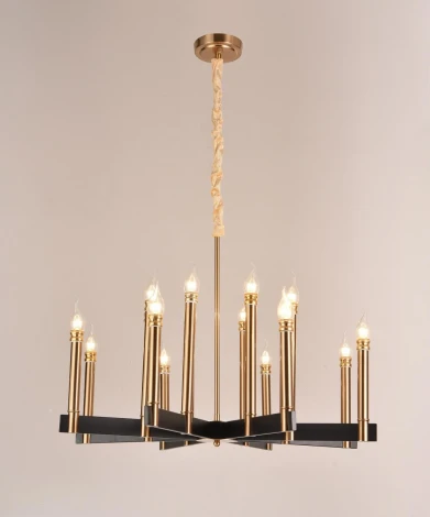 Подвесная люстра Alfa Light F1724-26 (220V, на цепи, свеча)