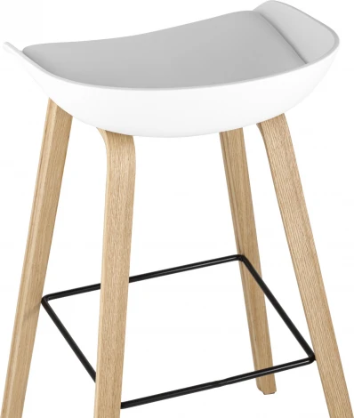 Стул барный LIBRA SOFT БЕЛЫЙ 2 шт Stool Group (арт.УТ000038347)