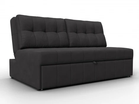 Диван прямой Лига-107 (140) (ЛДСП,Брус,Фанера,Замша/Коричневый) Лига Диванов 134929