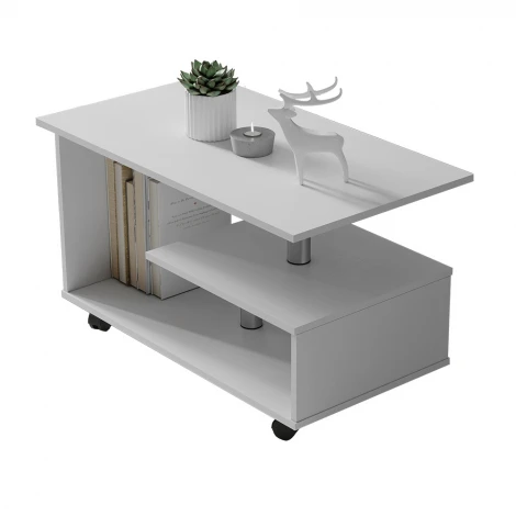 Столик журнальный ТЭКС Консул-5, белый