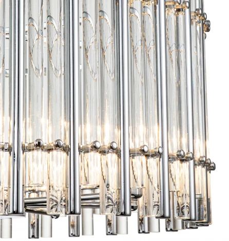 Подвесная люстра Violino V000308 (12025/7P Chrome) (220V, на цепи, круглые)