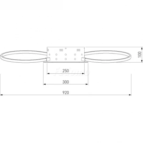 Потолочная люстра Eurosvet Jenssen 90105/13 хром