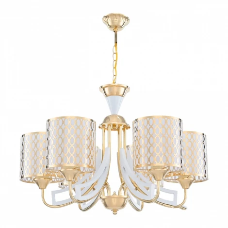 Подвесная люстра Arte Milano Florentia-3387 303387/6 Wh/Gd (220V, на цепи)
