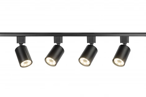 Трековая система однофазная в сборе ЭРА TR70-SET4-GU10-BK