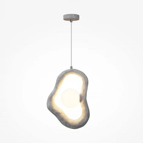 Подвесной светильник Maytoni Opus MOD380PL-01GR (220V, на проводе, шар)