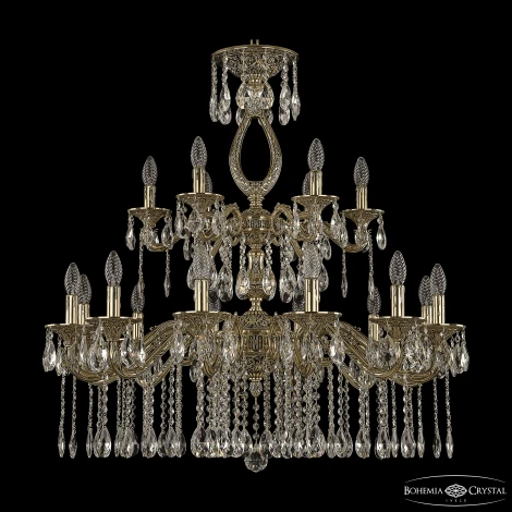 Подвесная люстра Bohemia Florence 71302/12+6/300/2d A GB