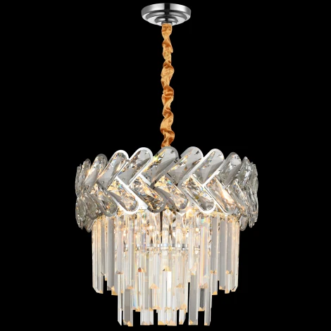 Подвесная люстра Natali Kovaltseva Armour 81436/6C CHROME