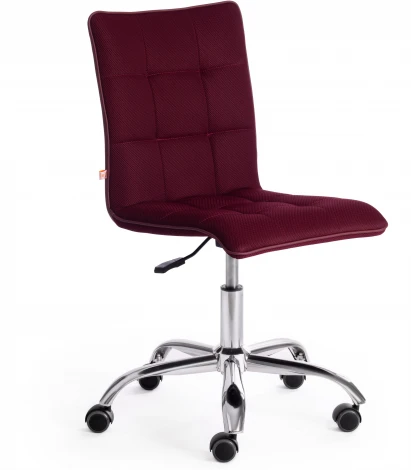 Кресло ZERO ткань/кож/зам, бордо, TW13/36-7 Tetchair 19274