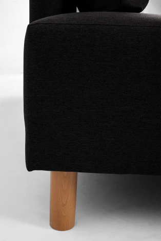 Диван Arsko Свельд Орто черная рогожка