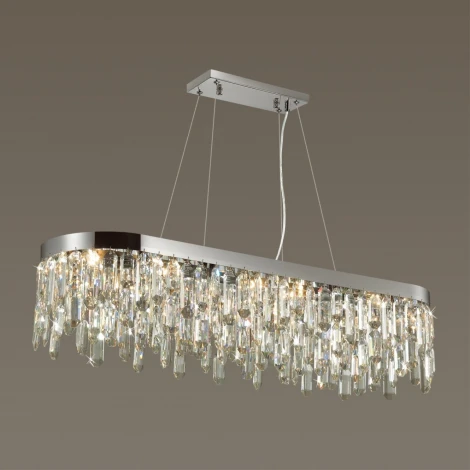 Подвесная люстра Odeon Light Semura 4985/12 (220V, хрусталь, на тросе)
