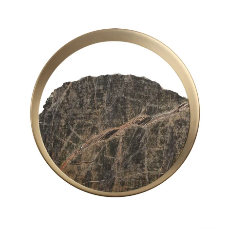 Настенный светильник светодиодный Odeon Light Valley 7068/9WL темно-зеленый/мрамор/металл IP20 LED 9W 240Лм 3000K 220V (круглые)