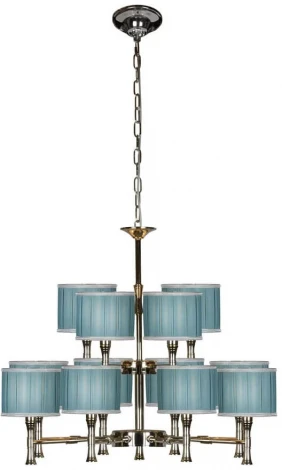 Подвесная люстра ярусная iLamp Arcadia 85095/8+4 CR (220V, на цепи)