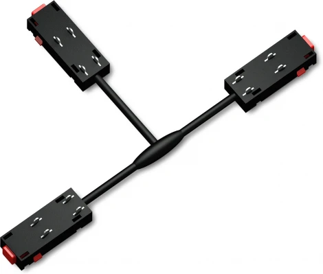 Коннектор T-образный для магнитного шинопровода Ambrella TRACK SYSTEM GL1114 (220V)