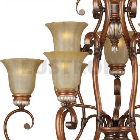 Подвесная люстра N-Light 704 704-09-52 antique silver + dark brown