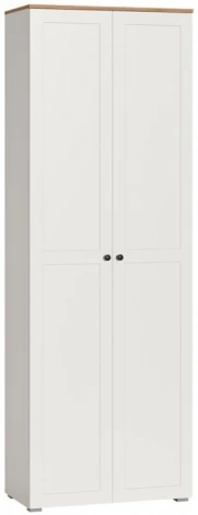 Шкаф Опра 16.307 (Опра 16.307 белый PE шагрень / дуб золотой craft) Mobi арт.560062