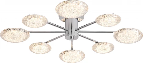 Потолочная люстра на штанге Freya Plane FR5531CL-L42CH (LED, 220V)