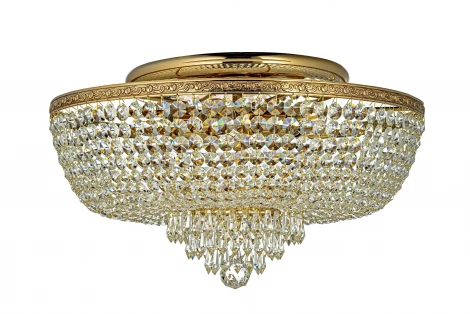Потолочная люстра буше Arti Lampadari Nonna LE 1.2.50.503 G (220V, хрусталь)