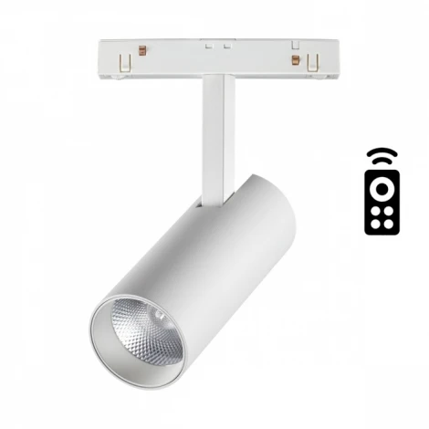Трековый светильник Novotech Shino 358629 (LED, 48V, пульт управления, круглые)