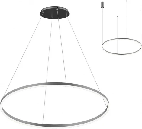 Подвесной светильник светодиодный Kink Light Тор 08214,12A(4000K) (220V, на тросе, кольцо)