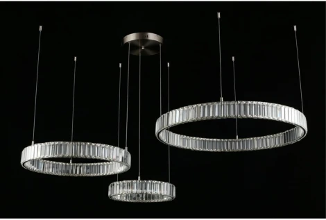 Подвесной светильник LED Aployt Oriann APL.076.13.140 (220V, на тросе, кольцо)