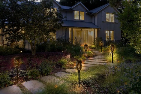 Грунтовый светильник на солнечной батарее Uniel USL-S-182/PM720 TORCH (LED, IP44)