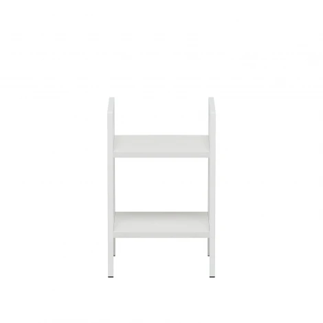Стеллаж Leset Стилвуд 12 узкий, 2 полки 4687207095792 Металл, Белый
