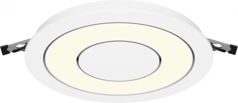Встраиваемый светильник Maytoni Vector DL102-12W3K-W (LED, 220V, круглые)