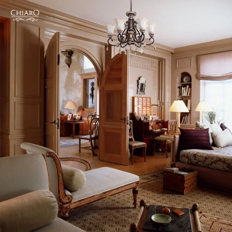 Подвесная люстра Chiaro Версаче 254018906