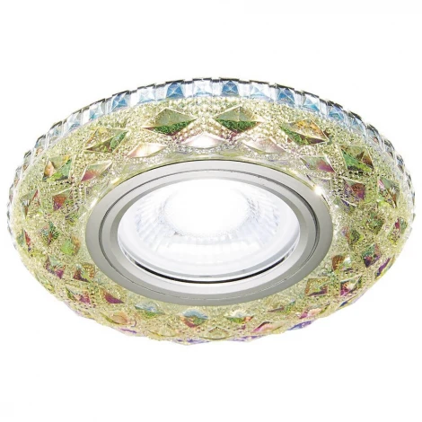 Встраиваемый точечный светильник Ambrella Декоративные Кристалл Лайт S288 PR (220V)