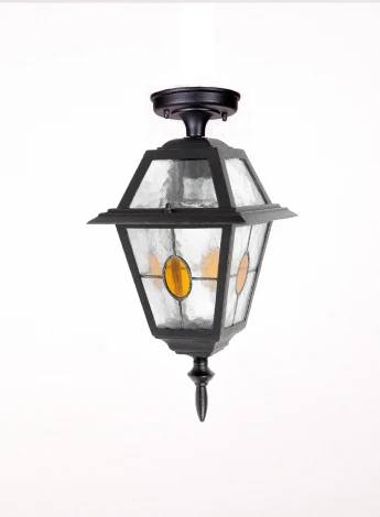 Потолочный светильник уличный Oasis Light FARO lead GLASS 91105A lgY Bl