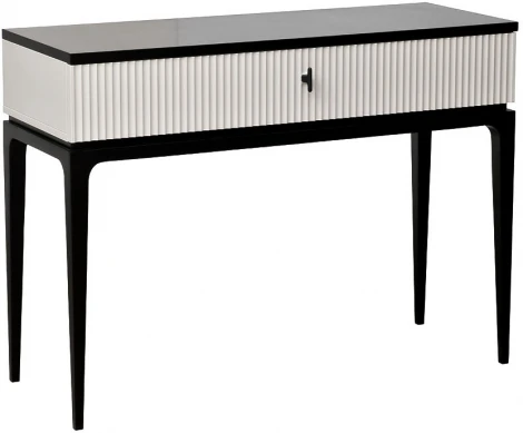 Консольный стол Garda Decor GD-00006 (Черный/Черный,Белый)