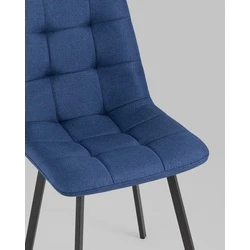 Стул Chilly рогожка темно-синий Stool Group арт.УТ000039634